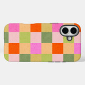 Retro controles roze sinaasappel groen Case-Mate iPhone case (Achterkant (horizontaal))