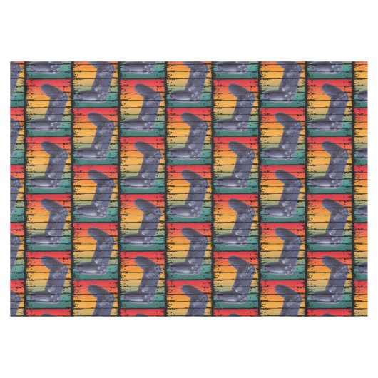 RETRO CONTROLLER CONSOLE VIDEOSPELLEN GAMER TAFELKLEED (Voorkant (Horizontaal))