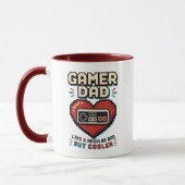 Retro Controller Pixel Hart Gamer Vader Mok (Links)