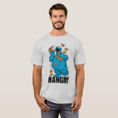 Retro Cookie Monster | Hangerig T-shirt (Voorkant volledig)