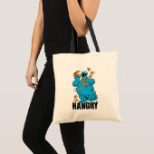 Retro Cookie Monster | Hangerig Tote Bag (Voorkant (product))