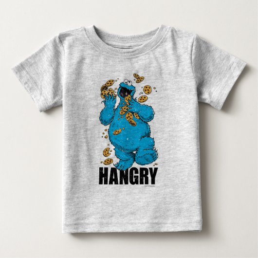 Retro Cookie Monster | Hangry (Voorkant)