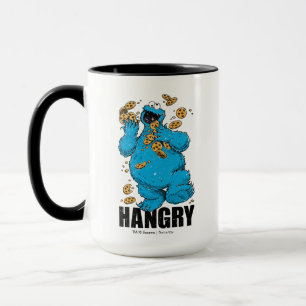 Retro Cookie Monster   Hangry Mok