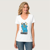 Retro Cookie Monster | Hangry T-shirt (Voorkant volledig)