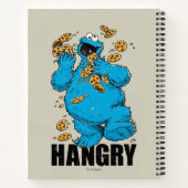 Retro Cookie Monster | Hboos Notitieboek (Achterkant)