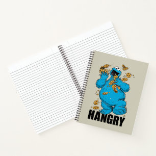Retro Cookie Monster Hboos Notitieboek