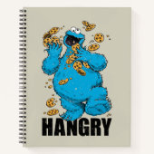 Retro Cookie Monster | Hboos Notitieboek (Voorkant)