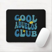Retro Cool Abuelos Club Vaders Dag Nieuwe Opa Muismat (Met muis)