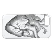 Retro  Cool Anatomical Heart Sketch Case-Mate iPhone Case (Achterkant (Horizontaal))