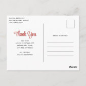 Retro Cool Christmas Tree Decorations Dank u Briefkaart (Achterkant)