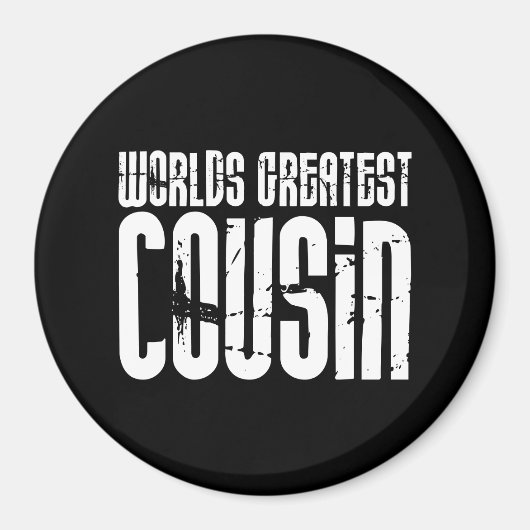 Retro Cool Cousins: 's Werelds Grootste Neef Magneet (Voorkant)
