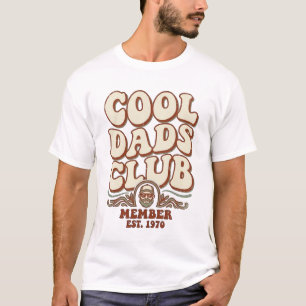 Retro Cool Dads Club Lid Est 1970 Groovy Vader T-shirt