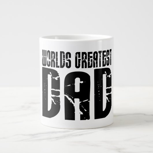 Retro Cool Dads : De grootste vader ter wereld Grote Koffiekop (Voorkant)