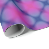 Retro Cool Dark Neon Squares Wrapping Paper Cadeaupapier (Rol Hoek)