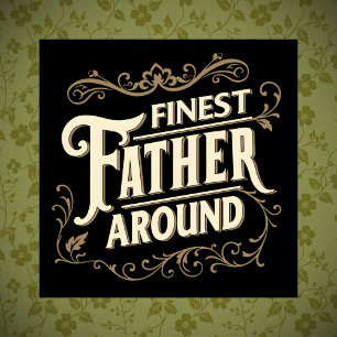 Retro  Cool Elegant Typografie Vader Quote Poster