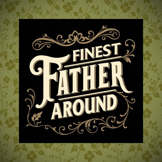 Retro  Cool Elegant Typografie Vader Quote Poster