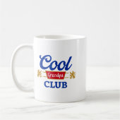 Retro Cool Grandpa Club Family Matching Father's D Koffiemok (Links)