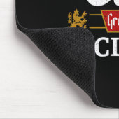 Retro Cool Grandpas Club Family Matching Father's  Muismat (Hoek)