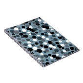 Retro Cool Grey Kantoor School Notitieboek Cadeat (Rechterzijde)