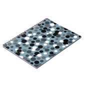 Retro Cool Grey Kantoor School Notitieboek Cadeat (Linkerzijde)