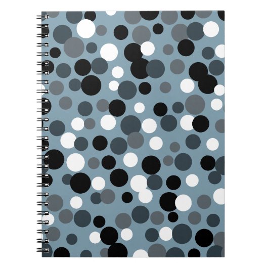 Retro Cool Grijs Notitieboek Cadeau (Voorkant)