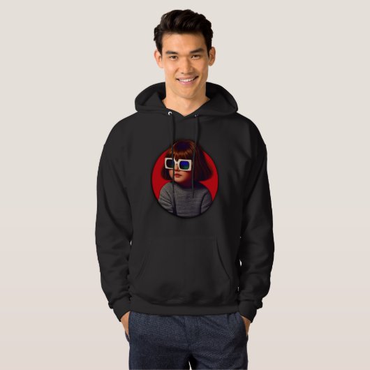 Retro Cool Hoodie (Voorkant volledig)