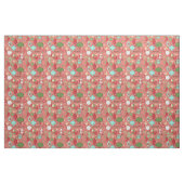 Retro Cool-kerstsiervoorwerpen, Sinaasappel Stof (Fat Quarter)