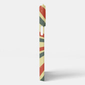 Retro Cool Mamas Club Sunburst Vintage Typografie iPhone Hoesje (Rechterkant)