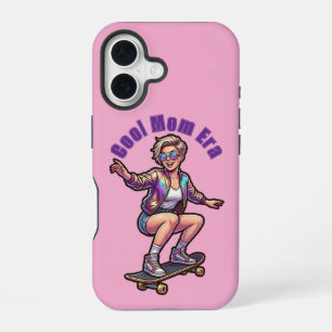 Retro Cool Moeder Tijdperk Aangepaste Tekst Telefo iPhone 16 Hoesje