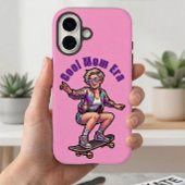 Retro Cool Moeder Tijdperk Aangepaste Tekst Telefo iPhone 16 Hoesje