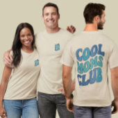 Retro Cool Moms Club Moederschap T-shirt Gift