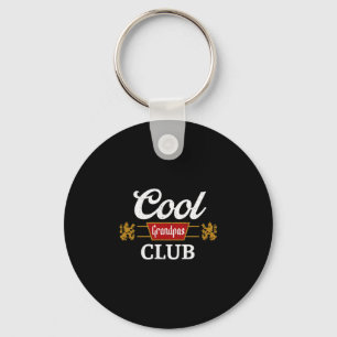 Retro Cool Opa's Club Familie Matching Vaderdag Sleutelhanger