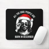 Retro Cool People Are Born In December Christian C Muismat (Met muis)