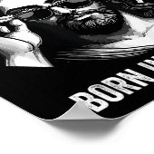 Retro Cool People Are Born In December Christian C Poster (Hoek)