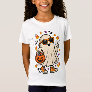 Retro Cool Spook met Zonnebril Grap T-shirt