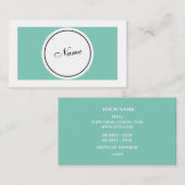 Retro Cool Visitekaartje (Voorkant / Achterkant)