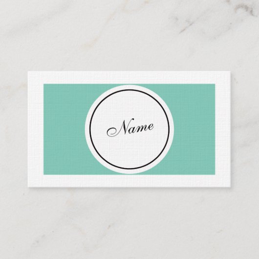 Retro Cool Visitekaartje (Voorkant)