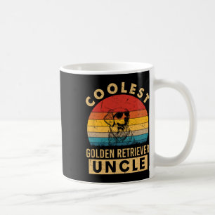 Retro Coolste Golden Retriever Oom Grappige Cadeau Koffiemok