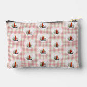 Retro  Coquette Baby Dieren Cat Gingham Etui (Achterkant)