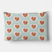 Retro  Coquette Baby Dieren Dog Gingham Etui (Achterkant)