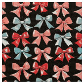 Retro Coquette Bows Stof (Close Up)