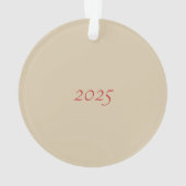 Retro Coquette Pastel Baby Dieren Bunny Ornament (achterkant)