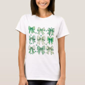 Retro Coquette St Patrick's Day - C004 T-shirt (Voorkant)