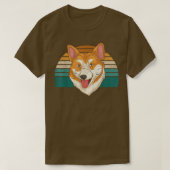 Retro Corgi T-shirt (Design voorkant)