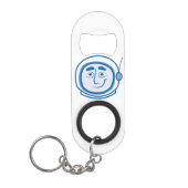 Retro Cosmo Bottle Open van Worker Studio Mini Flessenopener (Voorkant)