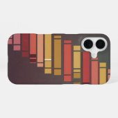 Retro Countdown Balken iPhone 16 Hoesje (Achterkant horizontaal)