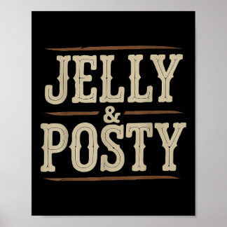 Retro Country Music Tour Mannen Vrouwen Poster