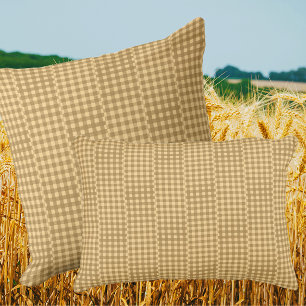 Retro Country Vintage Pret Gingham Ruitjes Kussen