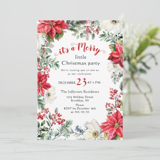 Retro Country Vrolijk Kerstfeest Kaart (Staand voorkant)