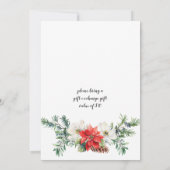 Retro Country  Vrolijk Kerstfeest Kaart (Achterkant)